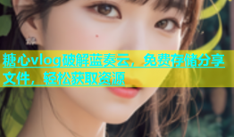 糖心vlog破解蓝奏云，免费存储分享文件，轻松获取资源