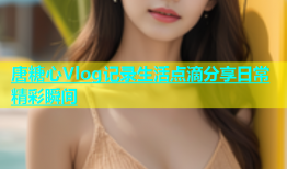 唐糖心Vlog记录生活点滴分享日常精彩瞬间