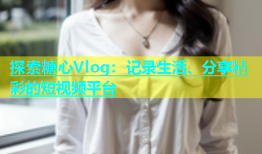 探索糖心Vlog：记录生活、分享精彩的短视频平台