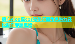 糖心vlog瑶cos完美还原角色魅力轻松制作专属视频