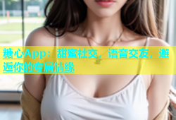 糖心App：甜蜜社交，语音交友，邂逅你的专属情缘