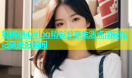 司雨糖心vlog精彩分享生活点滴轻松记录美好瞬间