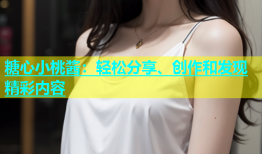 糖心小桃酱：轻松分享、创作和发现精彩内容