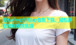 糖心vlog小桃up合集下载，轻松获取精彩视频集锦