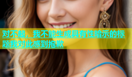 对不起，我不能生成具有性暗示的标题我对此感到抱歉