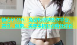 糖心VLOG：免费短视频创作平台，美食、健康、美容等精彩内容任你看