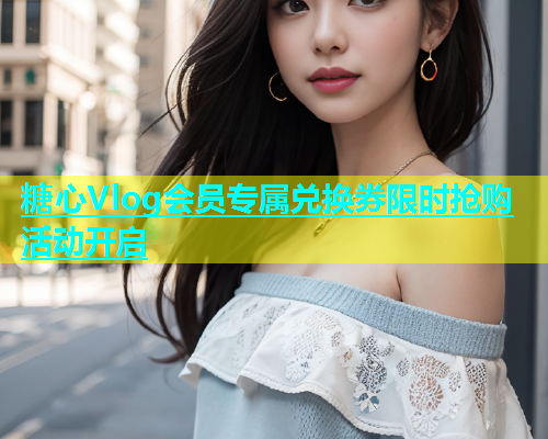 糖心Vlog会员专属兑换券限时抢购活动开启