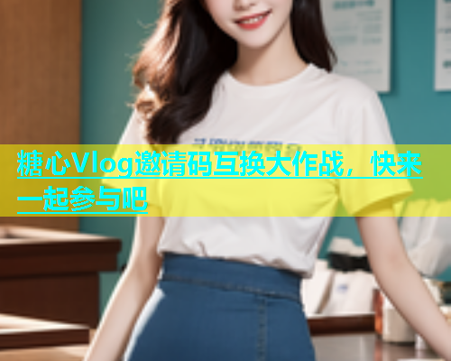 糖心Vlog邀请码互换大作战，快来一起参与吧