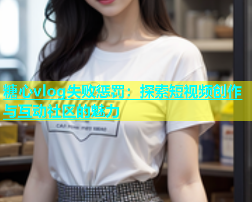 糖心vlog失败惩罚：探索短视频创作与互动社区的魅力