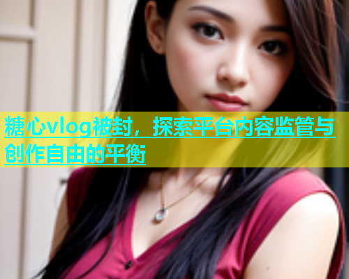糖心vlog被封，探索平台内容监管与创作自由的平衡