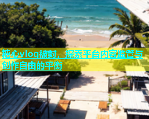 糖心vlog被封，探索平台内容监管与创作自由的平衡