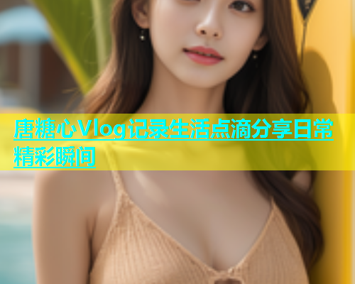 唐糖心Vlog记录生活点滴分享日常精彩瞬间